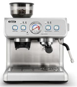 Cafetera Expresso 2024 De Acero Inoxidable De Doble Caldera Mejorada Gevi EzBru 2000 ECM-5020ULSS