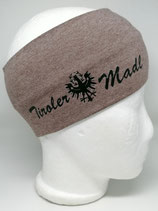 Stirnband Tiroler Madl taupe