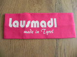 Lausmadl made in Tyrol pink/weiß