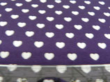 MNM Little Heart violett/weiß