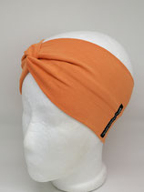 Turbanstirnband Uni orange