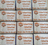 Geburtstag Vintage braun - frei Farbauswahl und dein Text