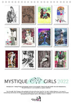 calendar "MYSTIQUE GIRLS" Set (EARLY BIRD)