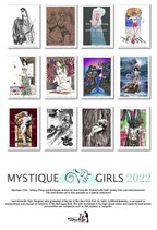 calendar 2022 "MYSTIQUE GIRLS"