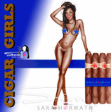 Wall calendar 2027 *Cigar Girls*