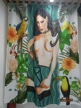 Shower curtain "Badetraum"/ "Bathing dream"