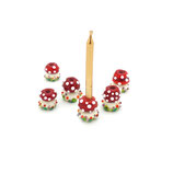 Kleiner Glückspilz mit Flamme