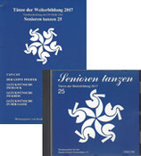 Senioren tanzen 25 / Weiterbildung 2017  (SET CD & Heft)