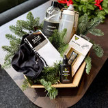 Großer Geschenkkorb mit praktischem Zubehör