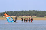 Stage planche à voile 4 personnes