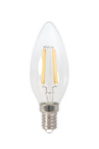 Calex Filament LED Kerzen Lampe, 2 Watt, 230 Volt,  E14