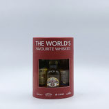 The Worlds favourite Whiskies 4x50ml