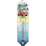 VW Bulli - Beach  Thermometer   6,5x28cm  /  80334