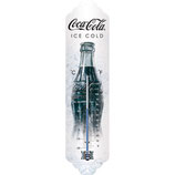 Coca-Cola - Ice White   Thermometer  6,5x28cm  /  80324