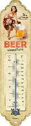 Beer Weather,  Thermometer   6,5x28cm  /  80353