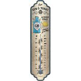 Gin Tonic Served Cold, Thermometer   6,5x28cm  /  80364