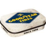 Goodyear Tires - Logo White Mint Box  4x6x1,6cm  /  81395