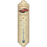 Ford / Ford Mustang / GT 1967 Red,  Thermometer  6,5x28cm 80366