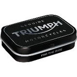 Triumph-Logo Silver, Mint Box 4x6x1,6cm  /  81471