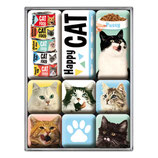 Happy Cats, Animal Club,   Magnet-Set 9x2x7cm  /  83093