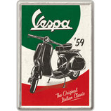 Vespa `59  Blechpostkarte   10x14cm