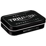 Triumph-Logo Silver  Mint Box  10x2x6cm  /  82126
