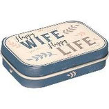 Happy Wife Happy Life,  Mint Box  4x6x1,6cm  /  81388