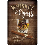 Whiskey & Cigars - Open Bar  20x30cm  /  22257