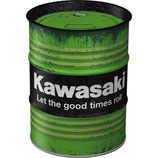 Kawasaki Oil Barrel  Spardose 9,3x11,7cm / 600ml / 31504