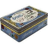 Home & Country / Pins & Needles Sewing Box, Vorratsdose Flach L / 2,5L / 200125