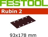 STF-Streifen Korn 060, Rubin2/93x178mm