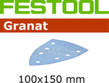 STF-Blätter Korn080, Granat Delta
