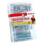 fischer Meister-Box UX mit Schrauben und Haken (118-Teilig)