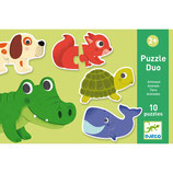 Lernspiele: Puzzle duo/trio: Tiere