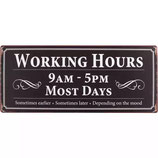 Working hours