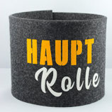 Klopapier-Manchette ★ Haupt Rolle ★ anthrazit