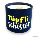 Klopapier-Manchette ★ Tüpfli Schisser ★ navy