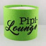 Klopapier-Manchette ★ Pipi Lounge ★ lemon