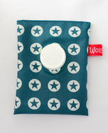 Kaugummi Bag ★ petrol stars in circles ★