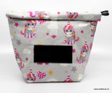 ★ Lunchbag ★ Unicorn ★ grey