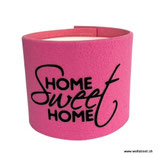 Klopapier-Manchette ★ Home Sweet Home ★ rosa