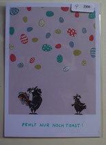 PO2306, Postkarte Früchstück/Ostern