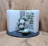 6. Hochzeitskerze Bogen "Rosen"
