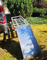 Wild-Aufbrech- und Laderampe für die Heckträger-Beladung