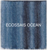 RDC boutonne col tricot - Ecossais océan 2102/12-53