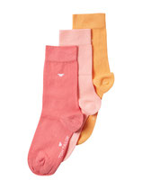 Tom Tailor Socken 3er Pack rosa,orange,hellrot