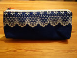 Necessaire oder Etui Täschli, blau