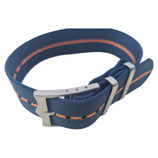 Premium Strap  navy / orange td06