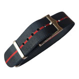 Premium Strap  navy / rot  td07