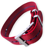 Premium Strap  rot / blau td03